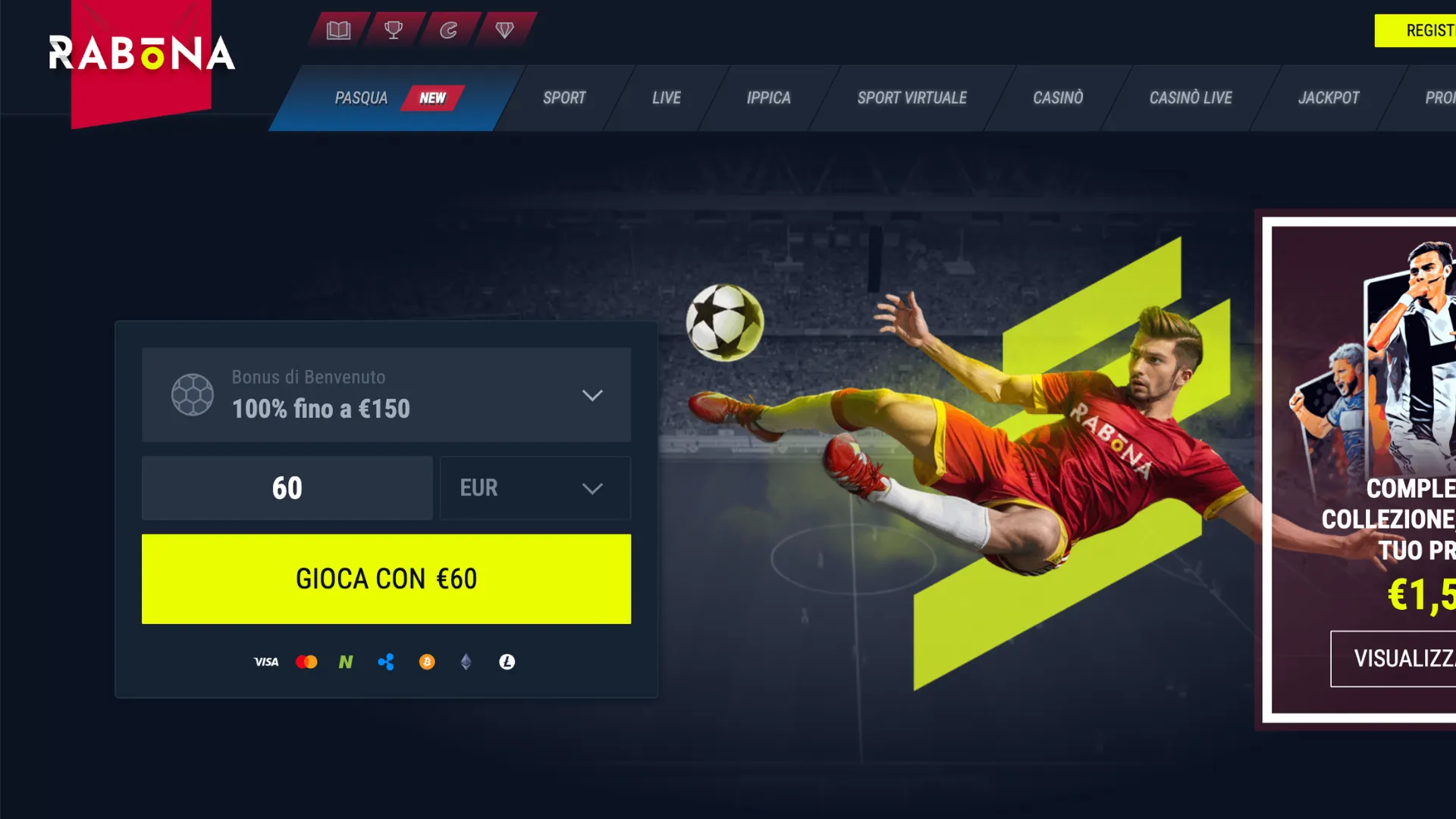 Rabona Casino 2 Rabona screenshot